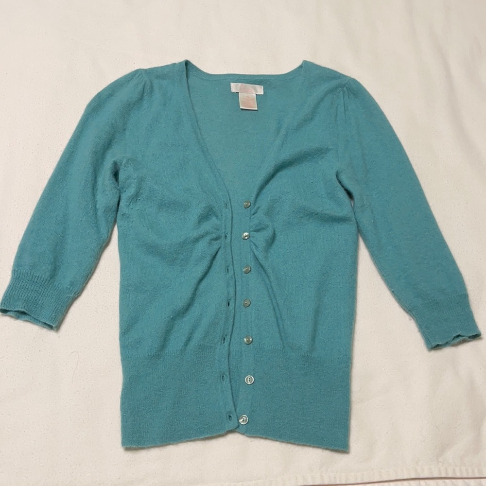 Frenchi 100% angora cardigan*